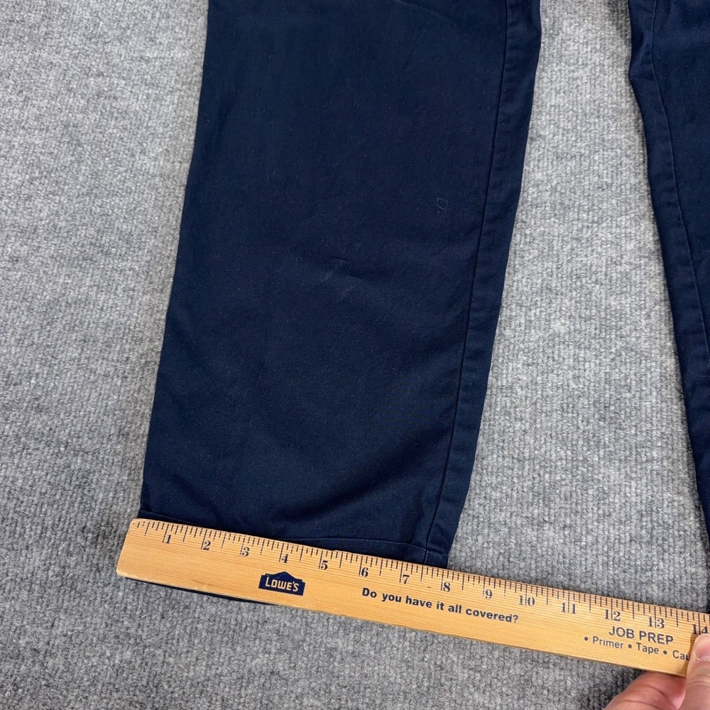 Vintage Polo Ralph Lauren Pants Mens 35x30 Navy Hammond Double Pleated Classic - Picture 3 of 12